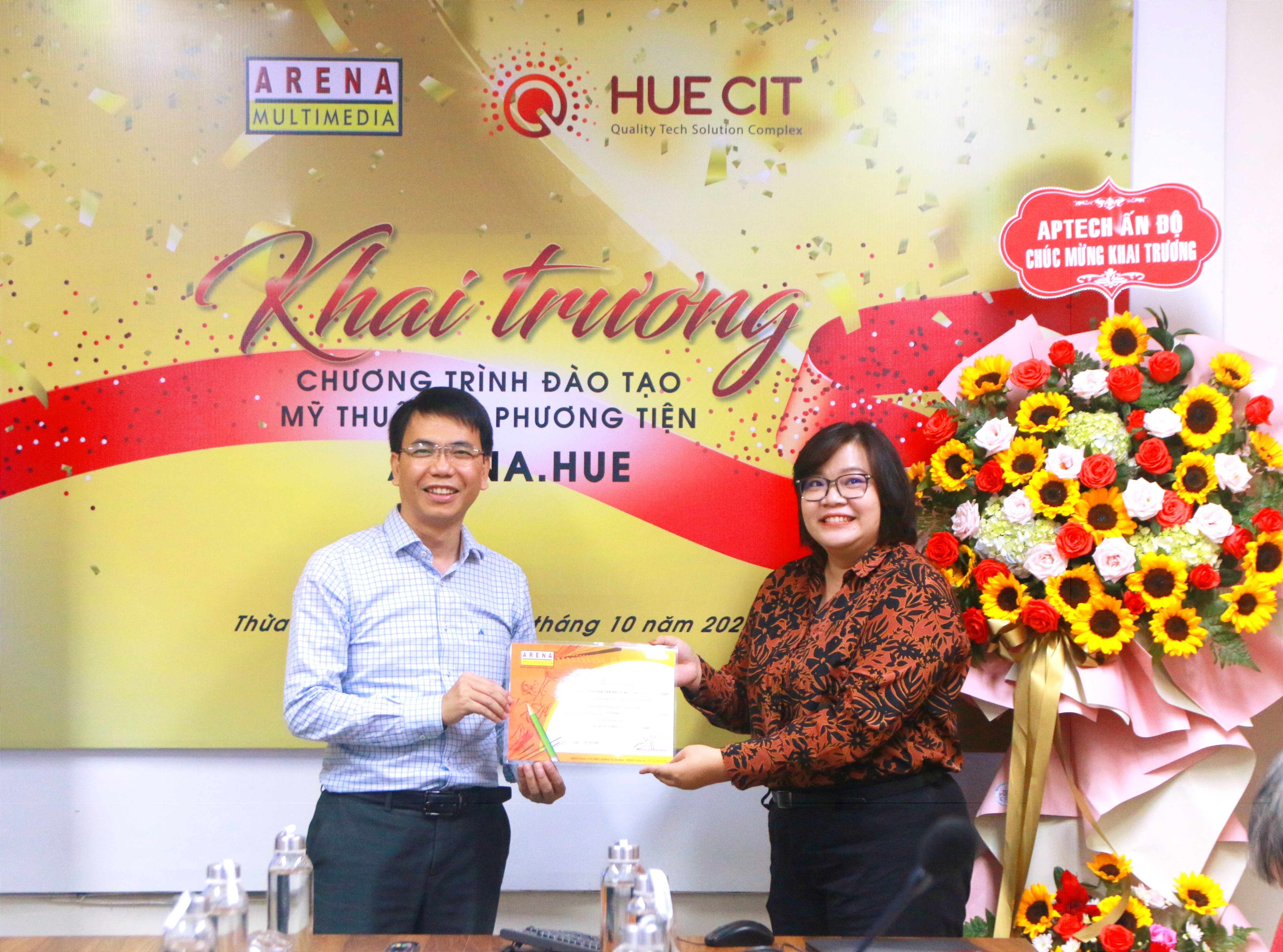 Khai trương chương trình Đào tạo Mỹ thuật Đa phương tiện ARENA Hue