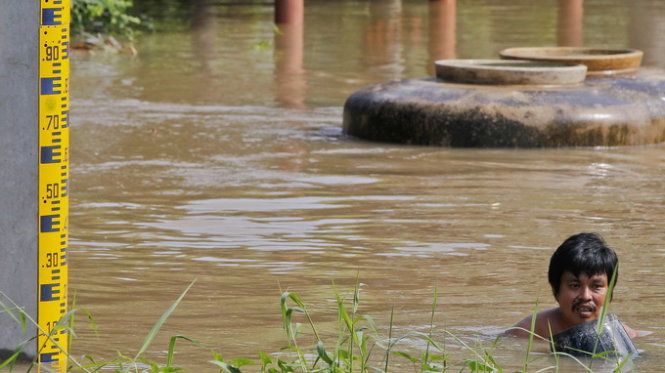 Du lịch hàng không ở Phuket  Thái Lan bị gián đoạn do lũ lụt