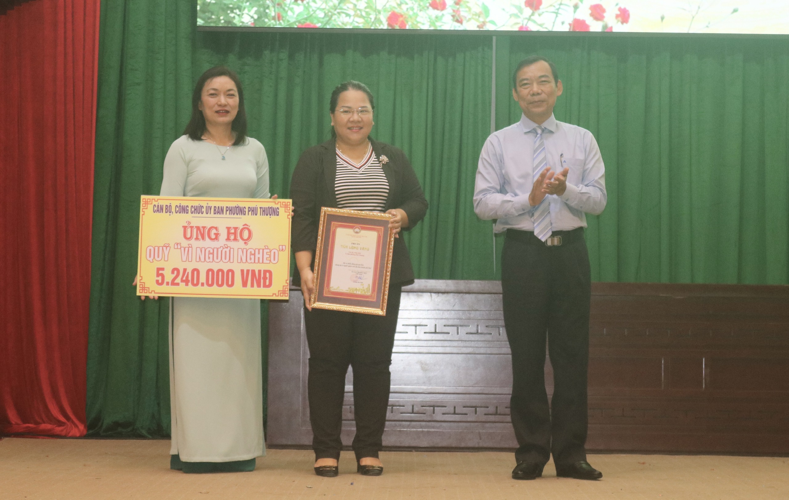 Hơn 250 triệu đồng ủng hộ Quỹ “Vì người nghèo” TP Huế