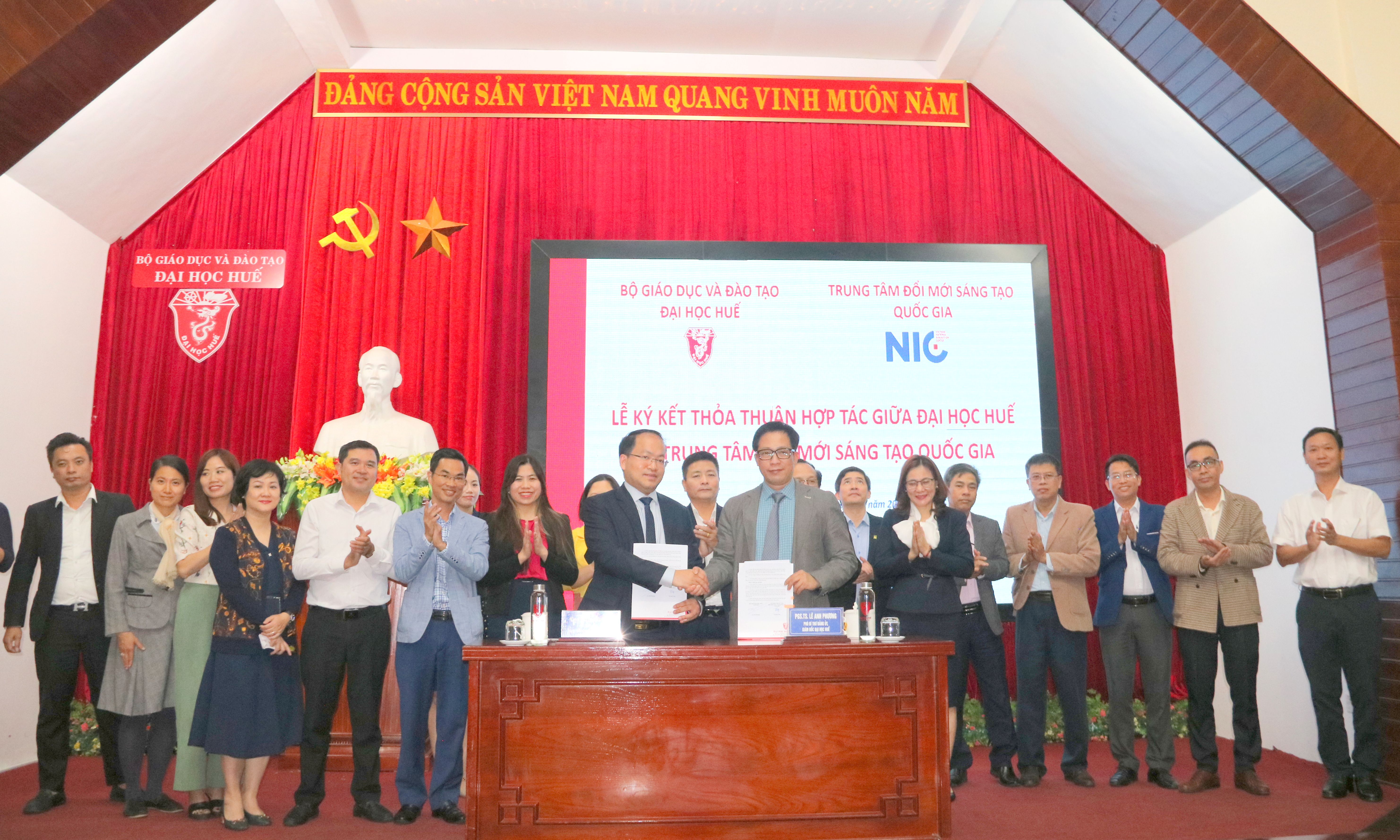 Đại học Huế hợp tác với Trung tâm Đổi mới sáng tạo Quốc gia