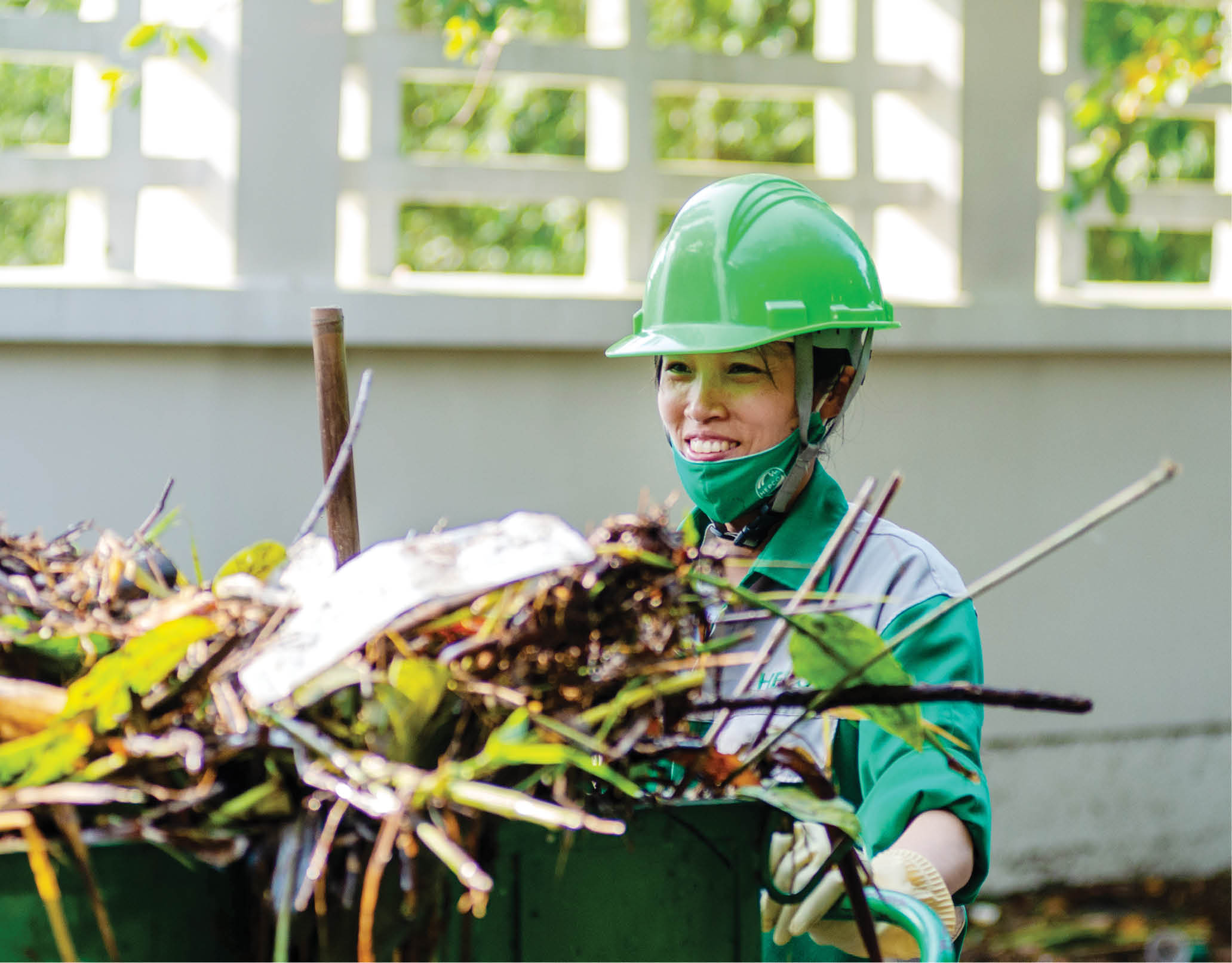 Nụ cười chị lao công
