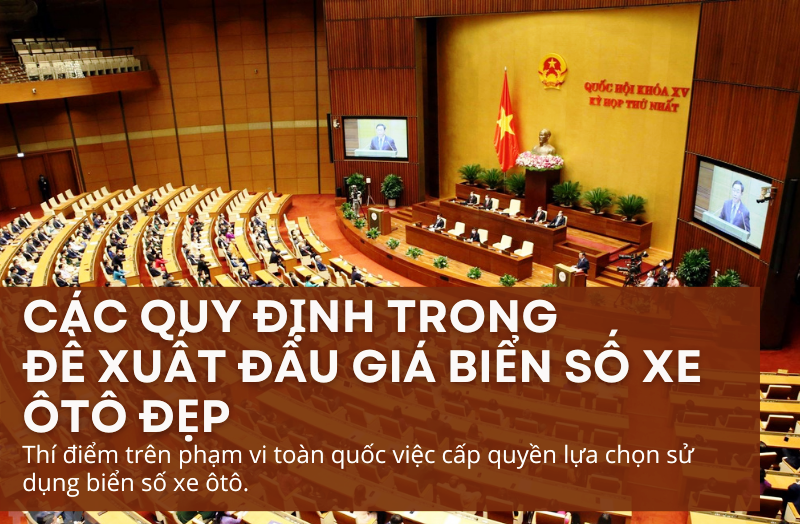 Quy định chi tiết về đề xuất đấu giá biển số ôtô đẹp
