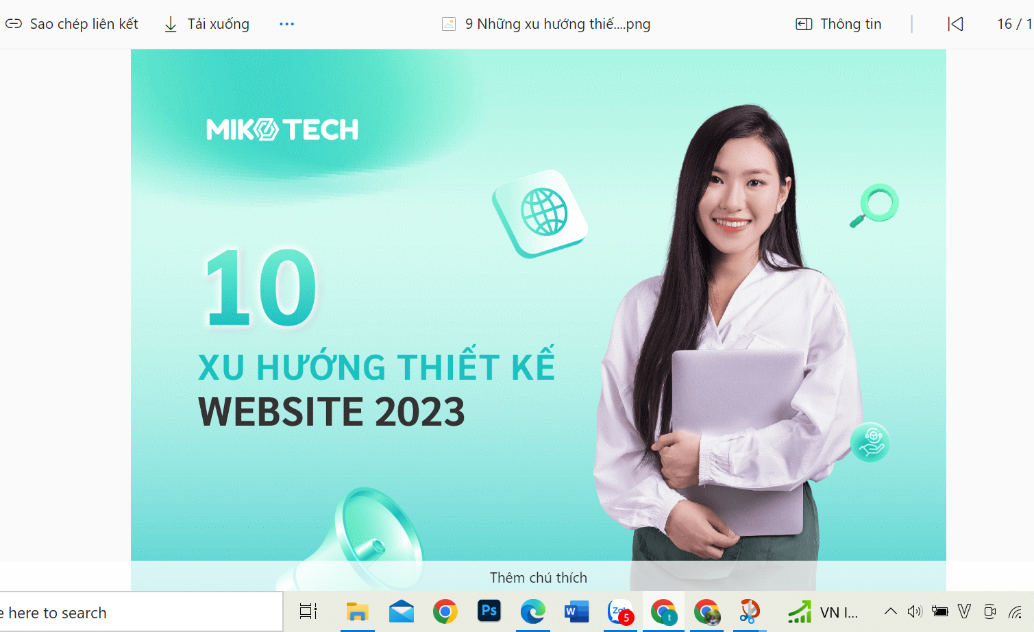 10 xu hướng thiết kế web nào sẽ lên ngôi trong năm 2023
