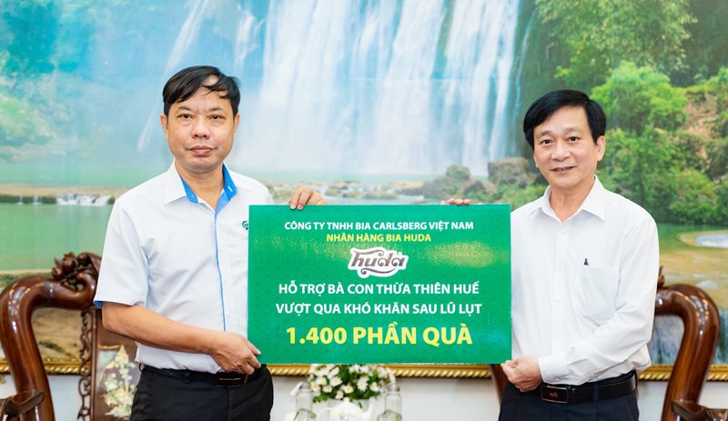 Huda hỗ trợ 1 400 phần quà cho người dân bị ảnh hưởng thiên tai