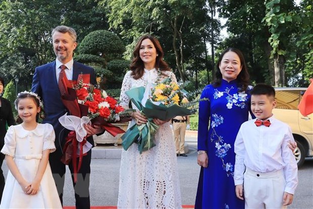 Phó Chủ tịch nước Võ Thị Ánh Xuân hội kiến Thái tử kế vị Đan Mạch