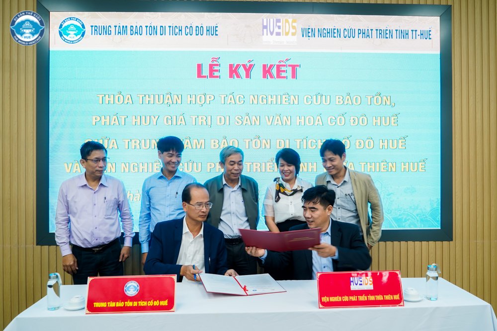 Ký kết hợp tác bảo tồn, phát huy giá trị Quần thể di tích Cố đô Huế