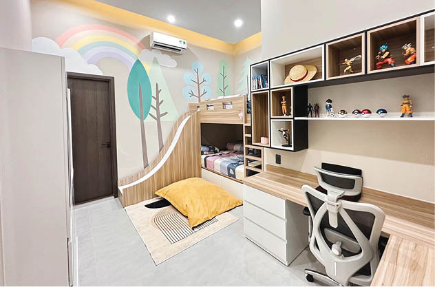 Thiết kế không gian cho trẻ tại nhà