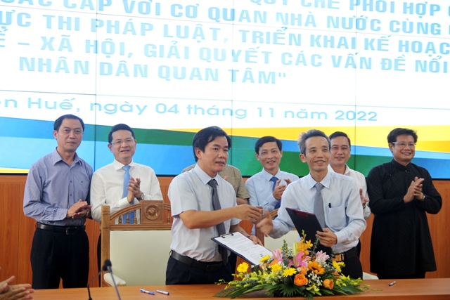 Phối hợp giải quyết các vấn đề nổi cộm, Nhân dân quan tâm