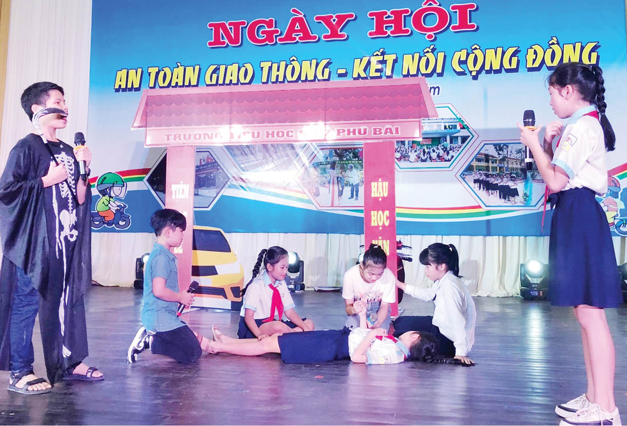 Xây dựng văn hóa giao thông trong học đường