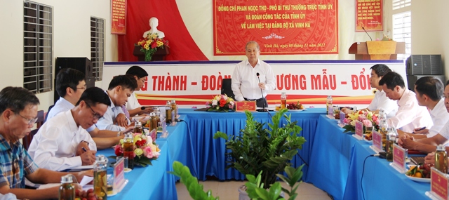 Nâng cao dân trí, xây dựng Vinh Hà đạt chuẩn nông thôn mới nâng cao