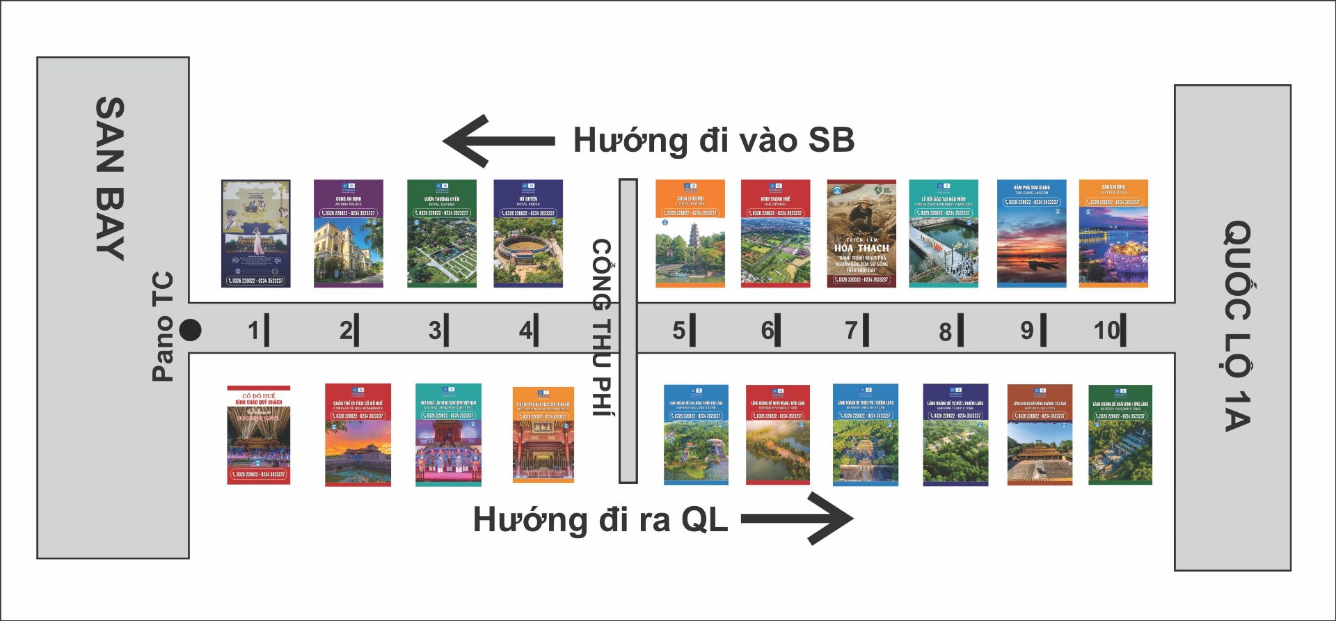 Images of Hue cultural heritage to be promoted at Phu Bai Intl’ Airport