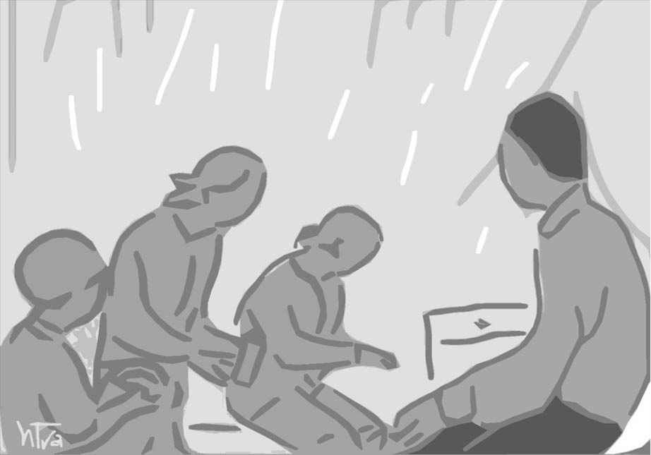 Thầy cô trường làng