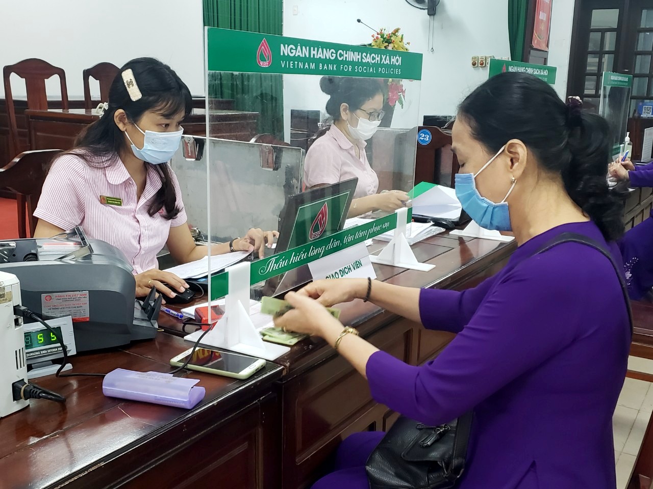 Phát huy hiệu quả điểm giao dịch xã