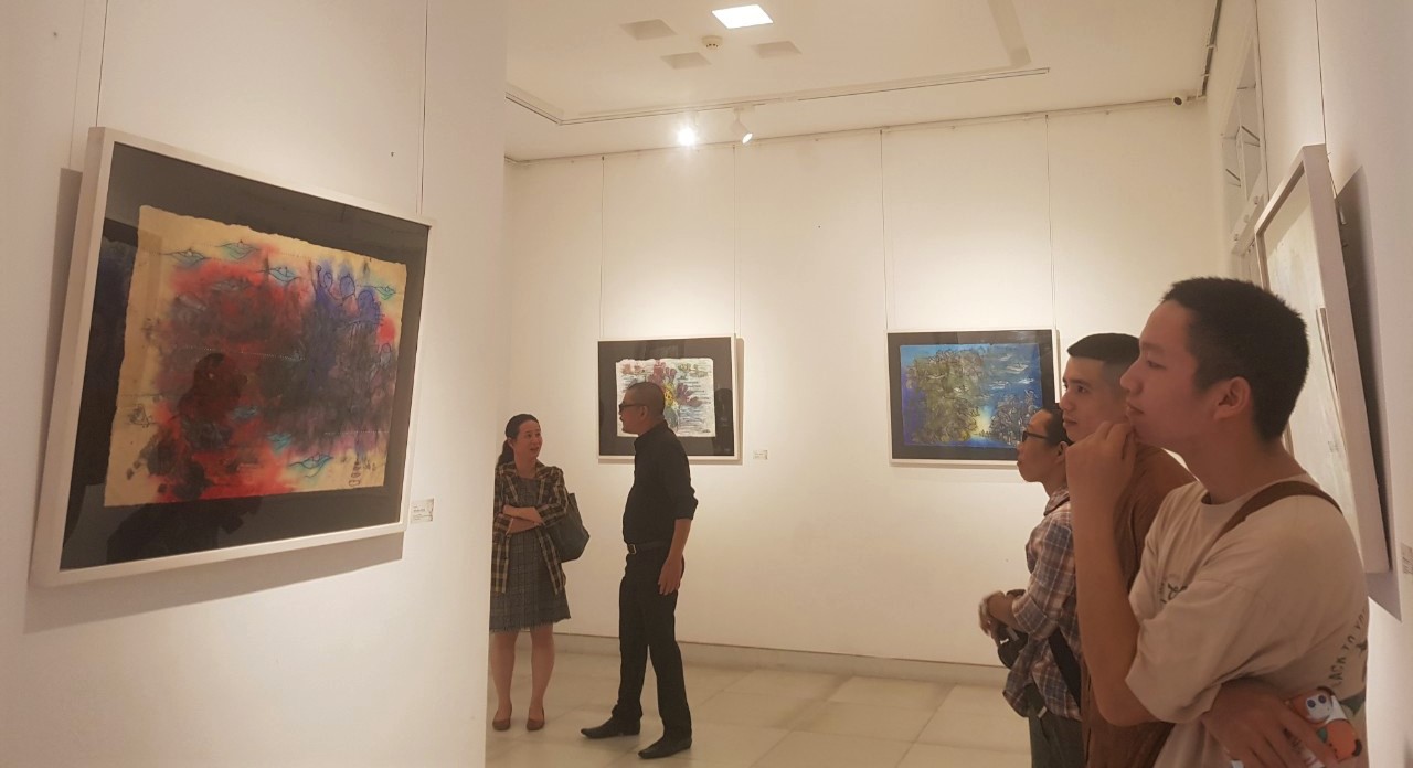 Phan Hải Bằng sáng tạo với “Ngẫu liên trên giấy”