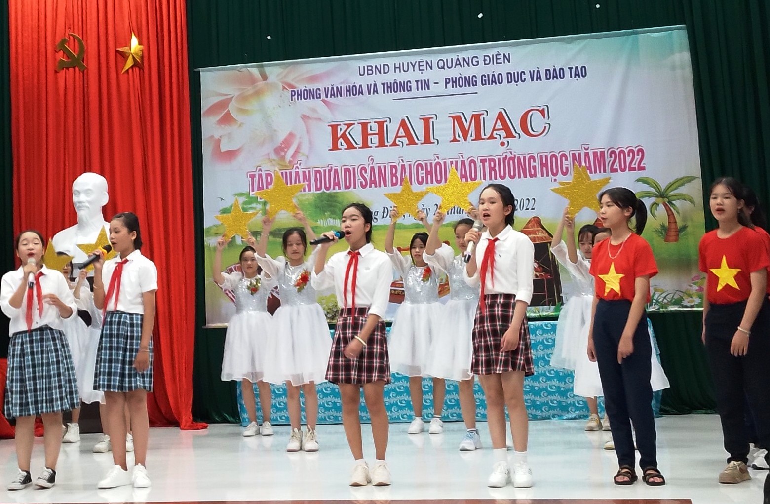 Đưa nghệ thuật hát bài chòi vào trường học
