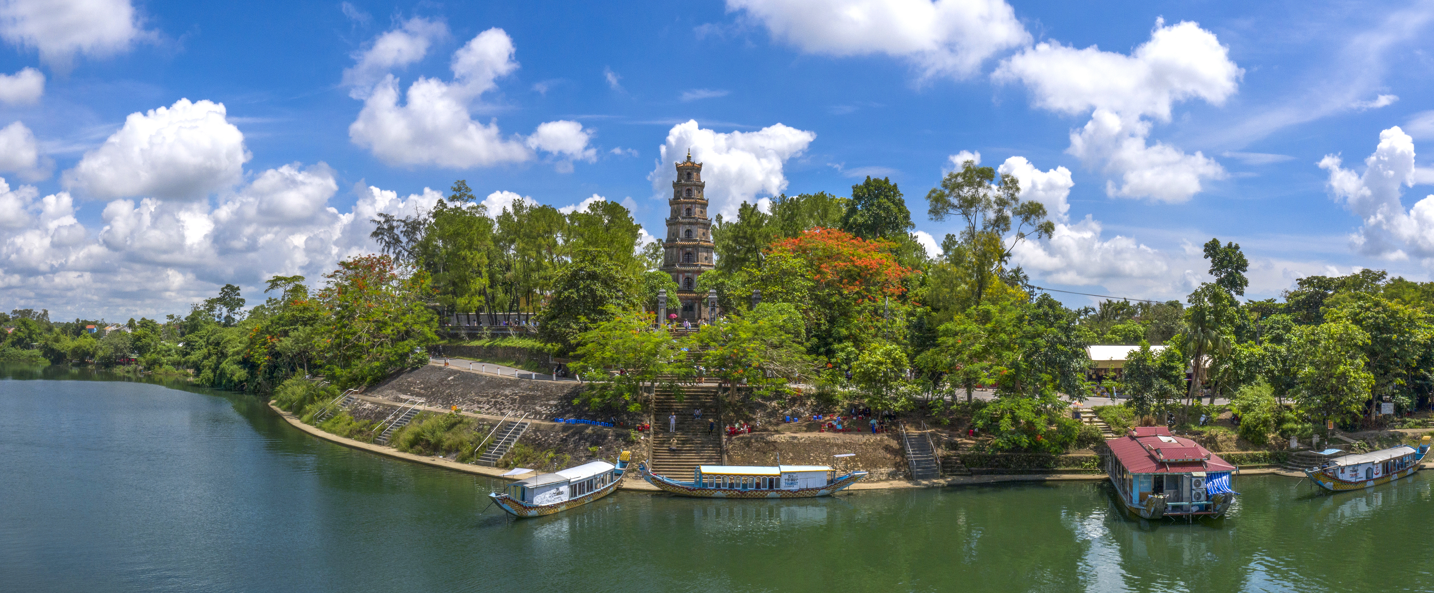 Dreamy Hue seen from above