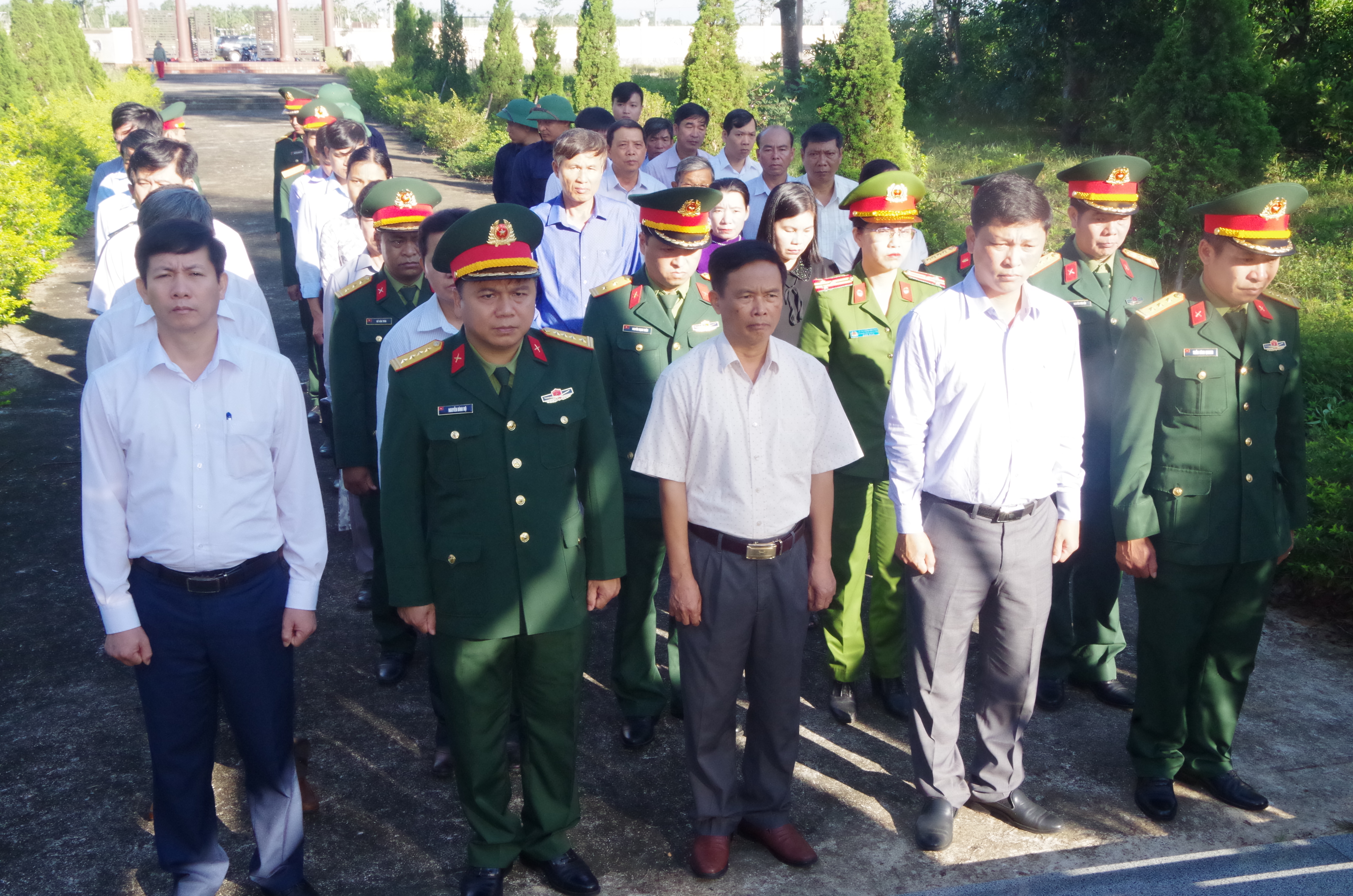 Quảng Điền tổ chức Lễ truy điệu và an táng hài cốt liệt sỹ