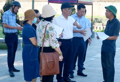 Khảo sát các địa điểm tổ chức Chương trình “Tết Huế”