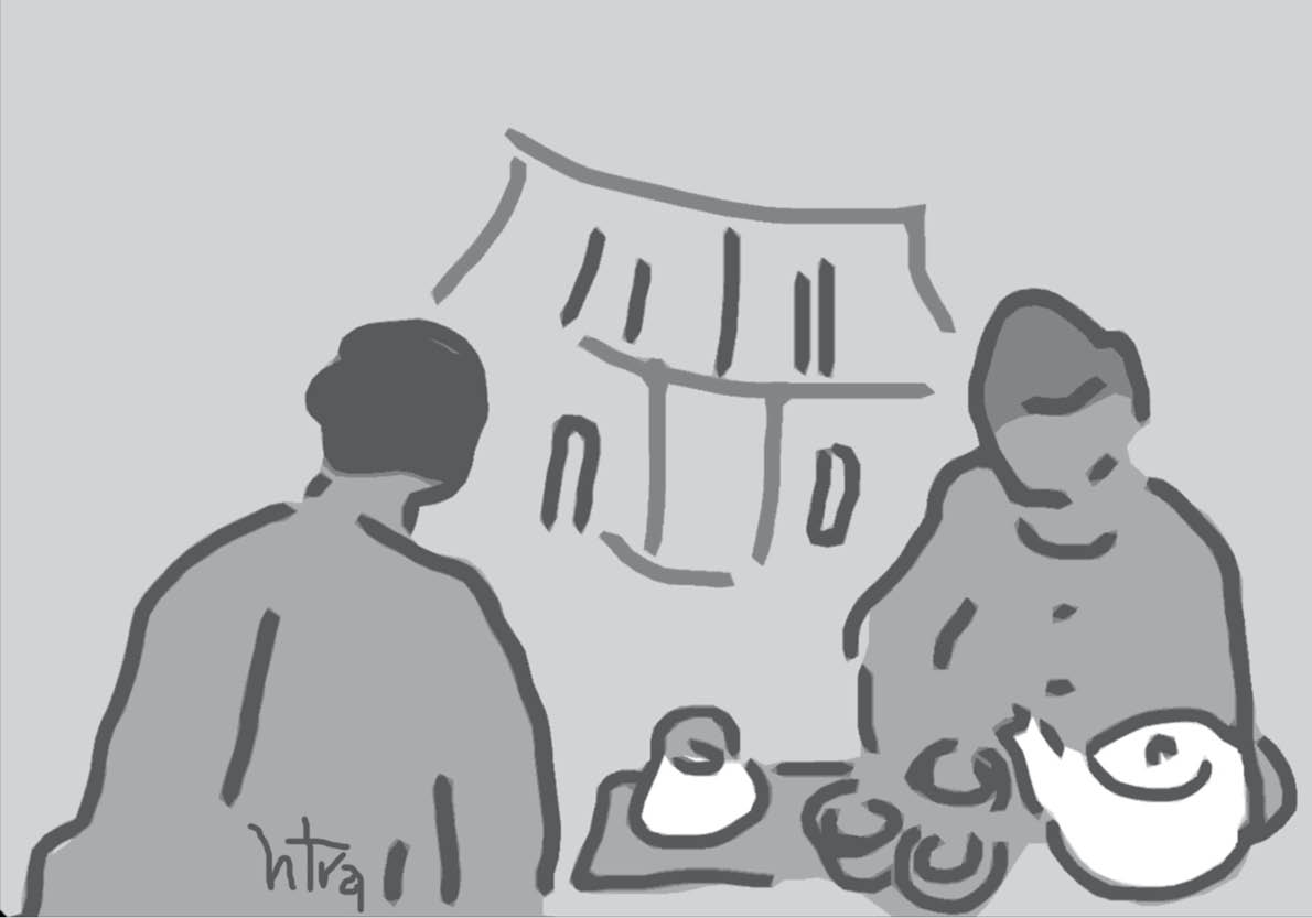 Sớm mai một ấm trà thơm