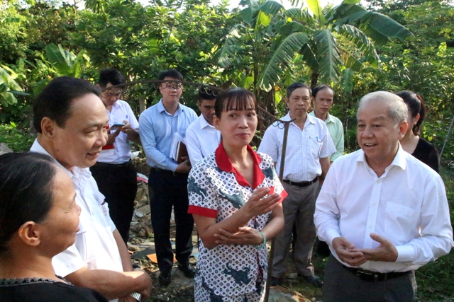 Đảm bảo công tác di dời, giải phóng mặt bằng khu vực Hộ Thành hào, tuyến Phòng Lộ