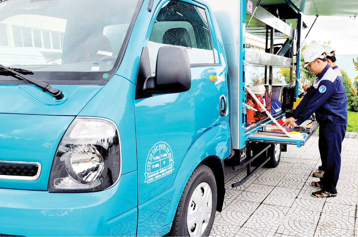 Hiện đại hóa dịch vụ cấp nước