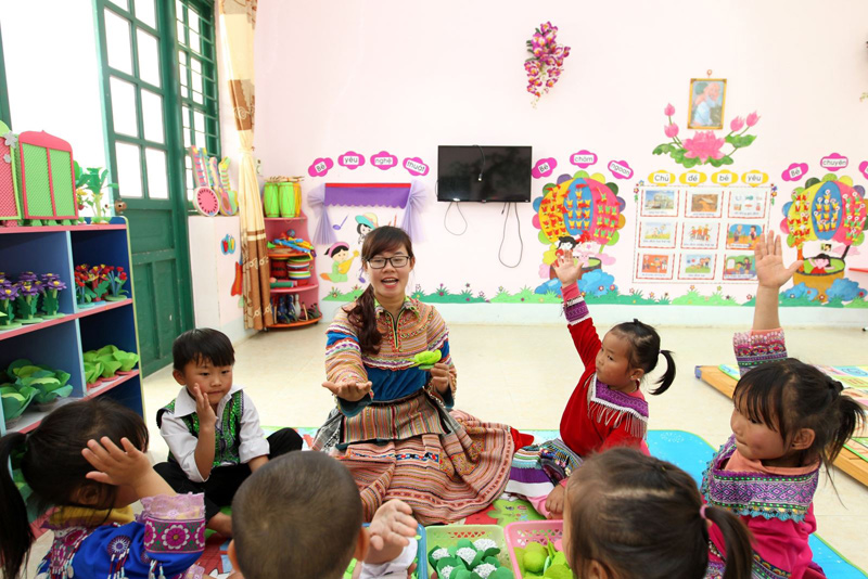 Chính sách để đảm bảo chất lượng chương trình giáo dục mầm non mới