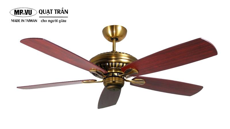 Quạt trần cánh gỗ - Mang làn gió mới vào trong không gian sống của bạn