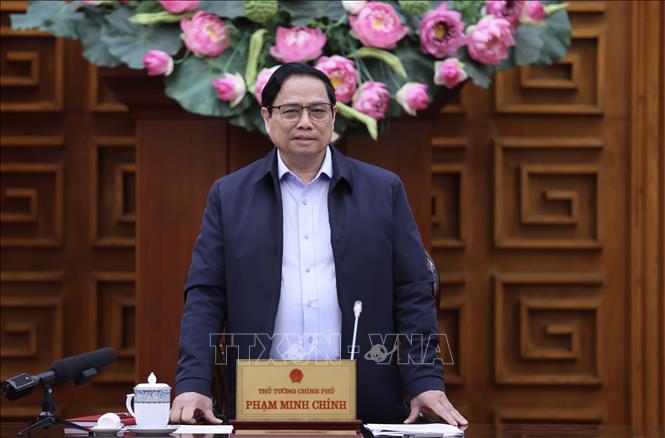 Thủ tướng chủ trì cuộc họp về điều hành chính sách kinh tế vĩ mô, tài khóa, tiền tệ