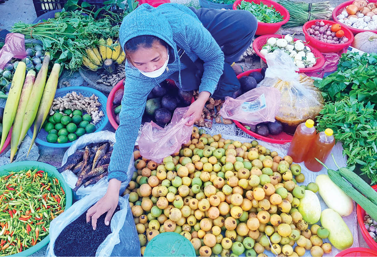 Thương mớ quả rừng