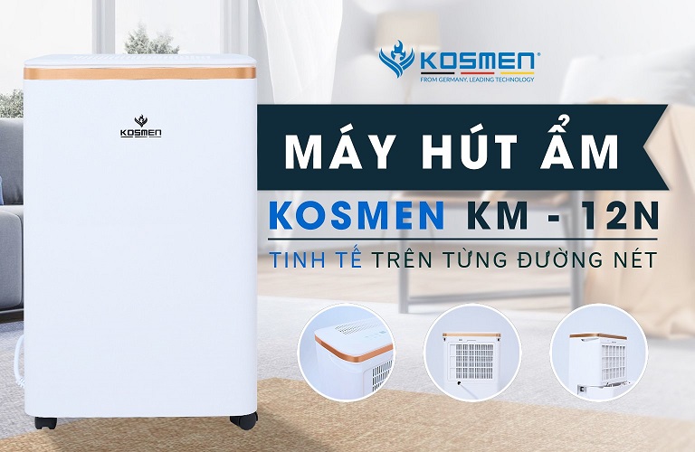 Top 3 máy hút ẩm không khí gia đình chống nồm tốt nhất 2023