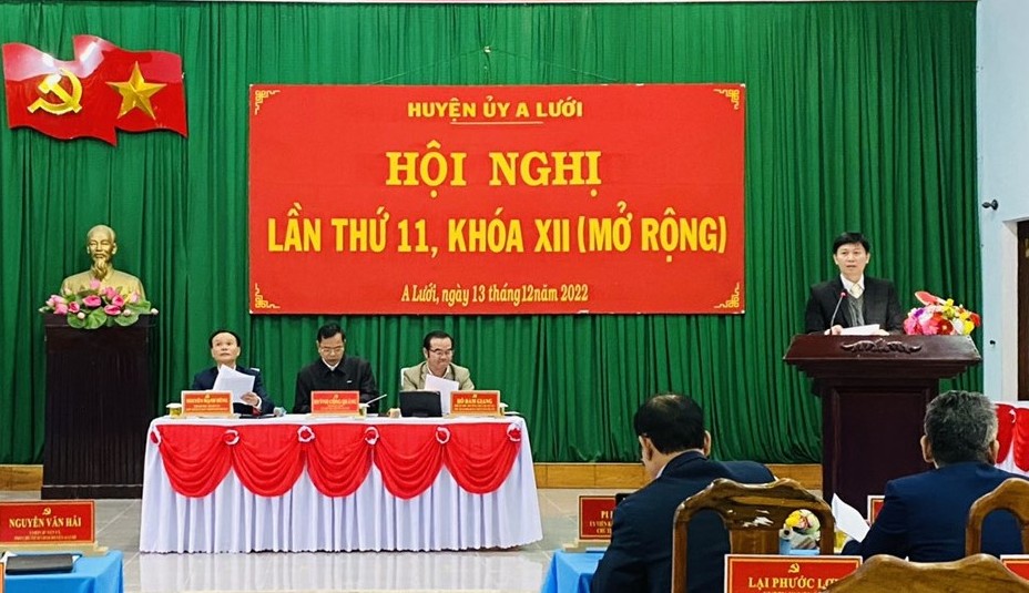A Lưới thông qua nghị quyết về giảm nghèo bền vững