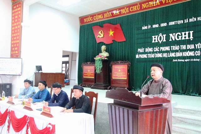 Dòng họ, làng bản, trưởng họ tộc là “nòng cốt” giảm hộ nghèo