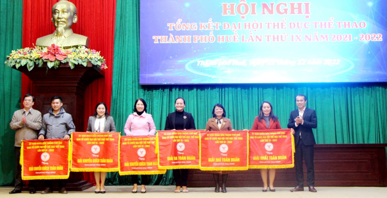 Tổng kết Đại hội Thể dục Thể thao TP Huế lần thứ IX