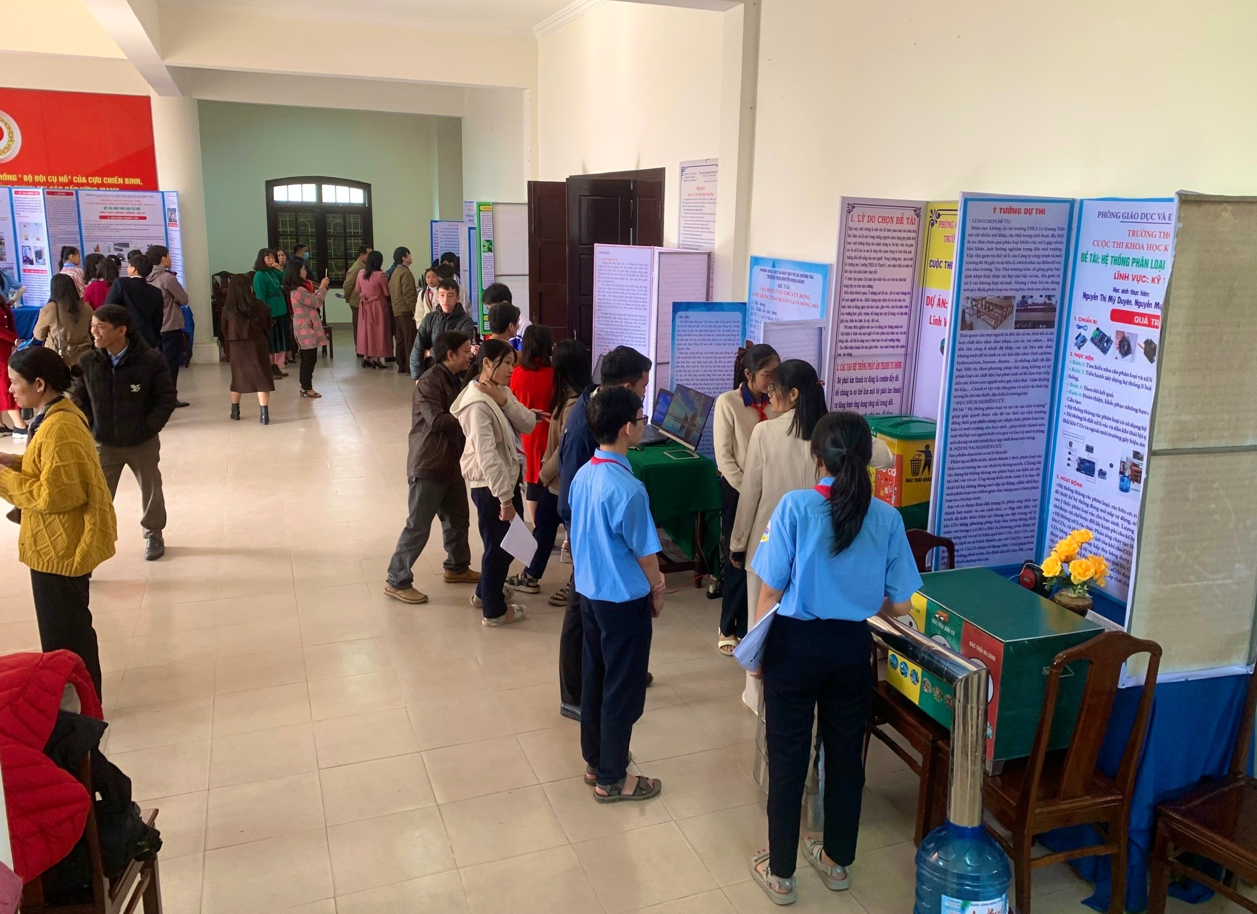 Hương Trà 16 dự án tham gia cuộc thi Khoa học kỹ thuật