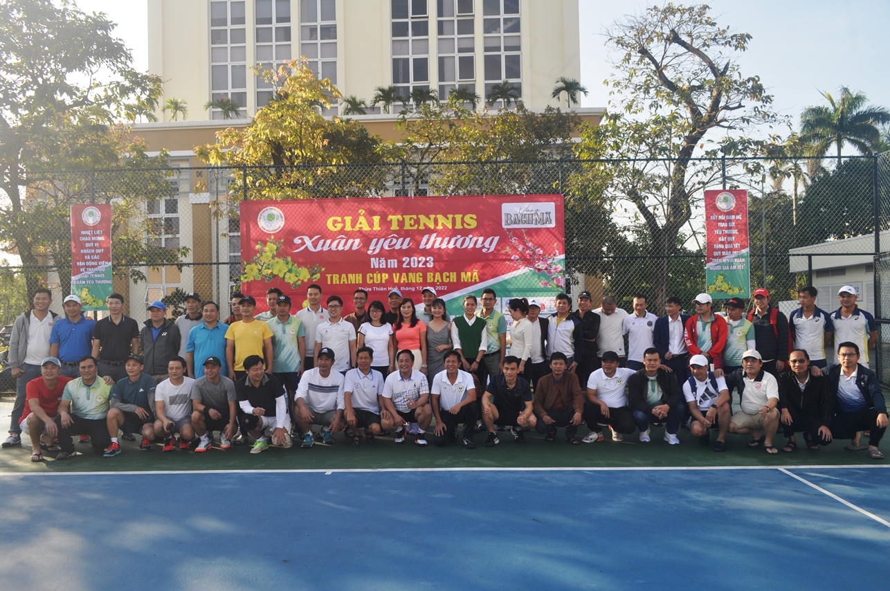 Giải Tennis “Xuân yêu thương” hướng đến người nghèo