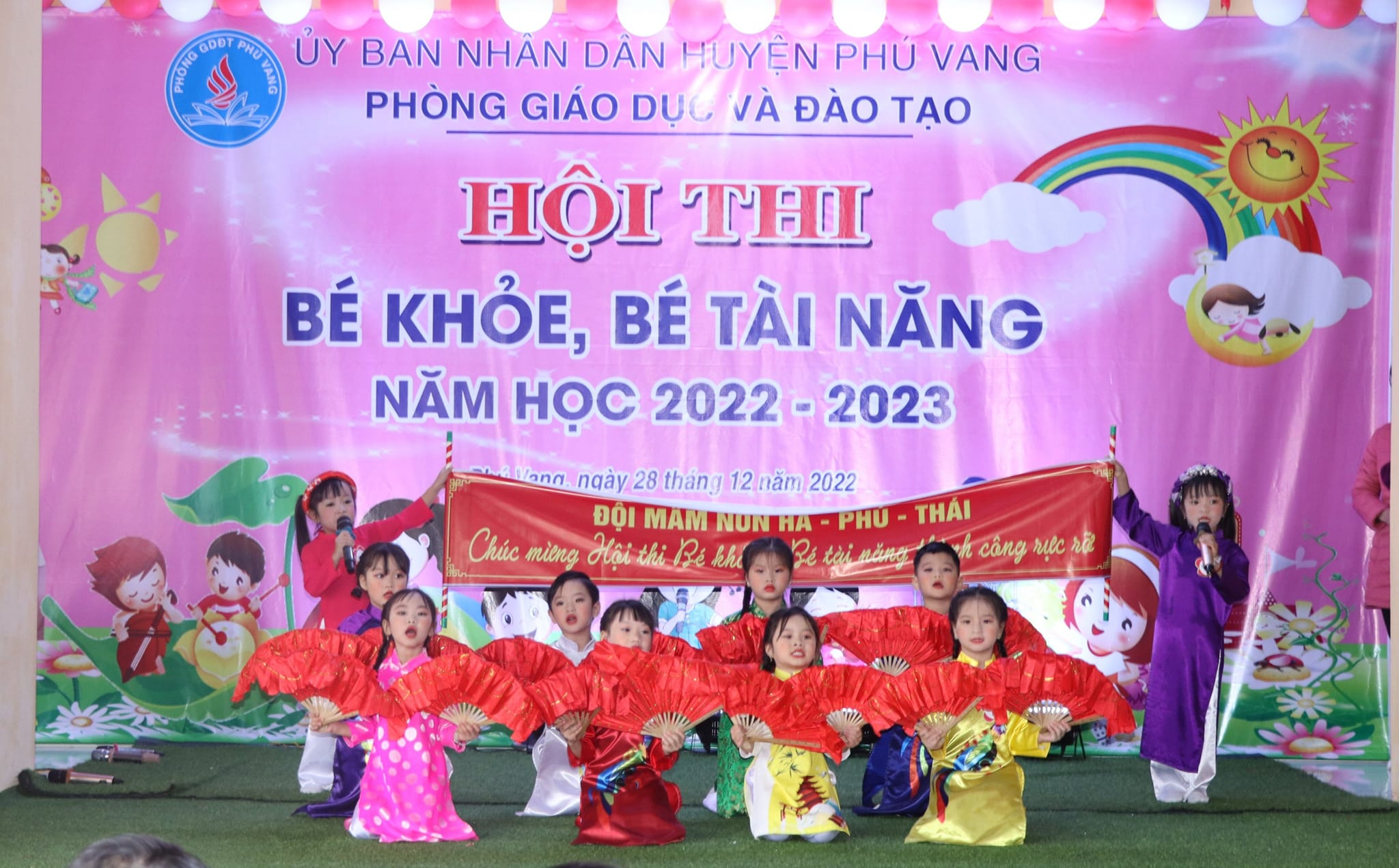 Hội thi “Bé khỏe – Bé tài năng” cấp huyện