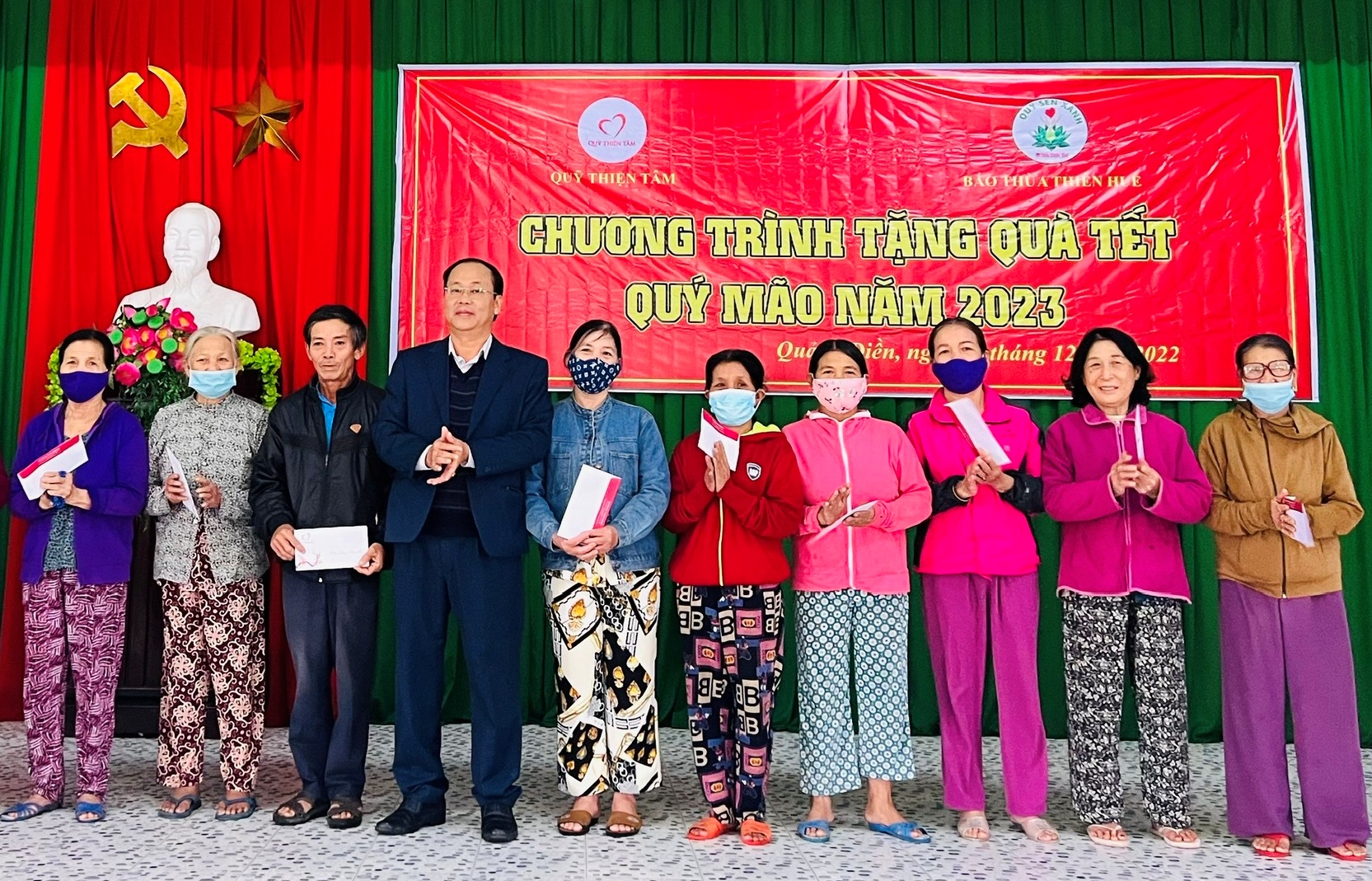 Quảng Điền Vận động hàng tỷ đồng hỗ trợ người có công cách mạng, hộ nghèo