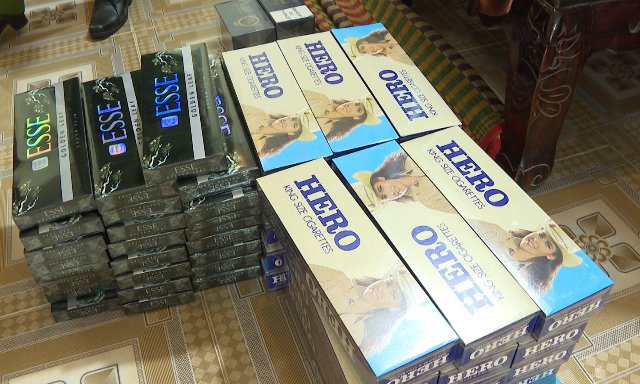Thu giữ hơn 6 500 bao thuốc lá không rõ nguồn gốc