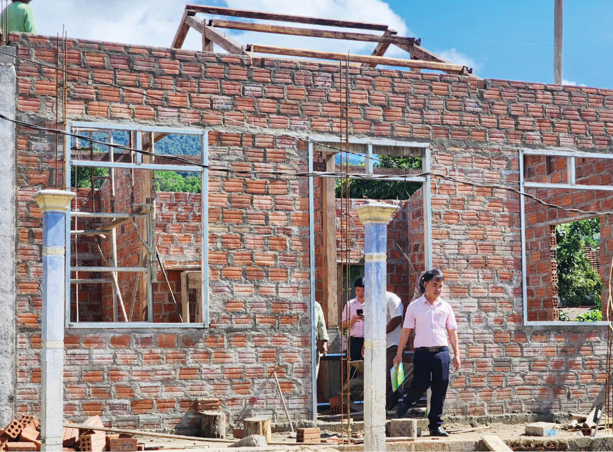 Cùng nguồn vốn tín dụng xóa nhà tạm ở Hồng Kim