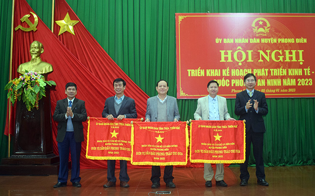 Huyện Phong Điền phấn đấu đạt chuẩn nông thôn mới trong năm 2023