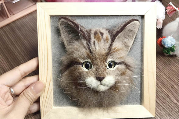 Thỏa sức sáng tạo với needle felting