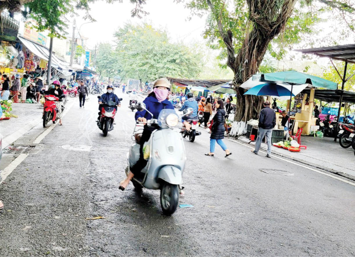 Đảm bảo trật tự đô thị dịp giáp tết