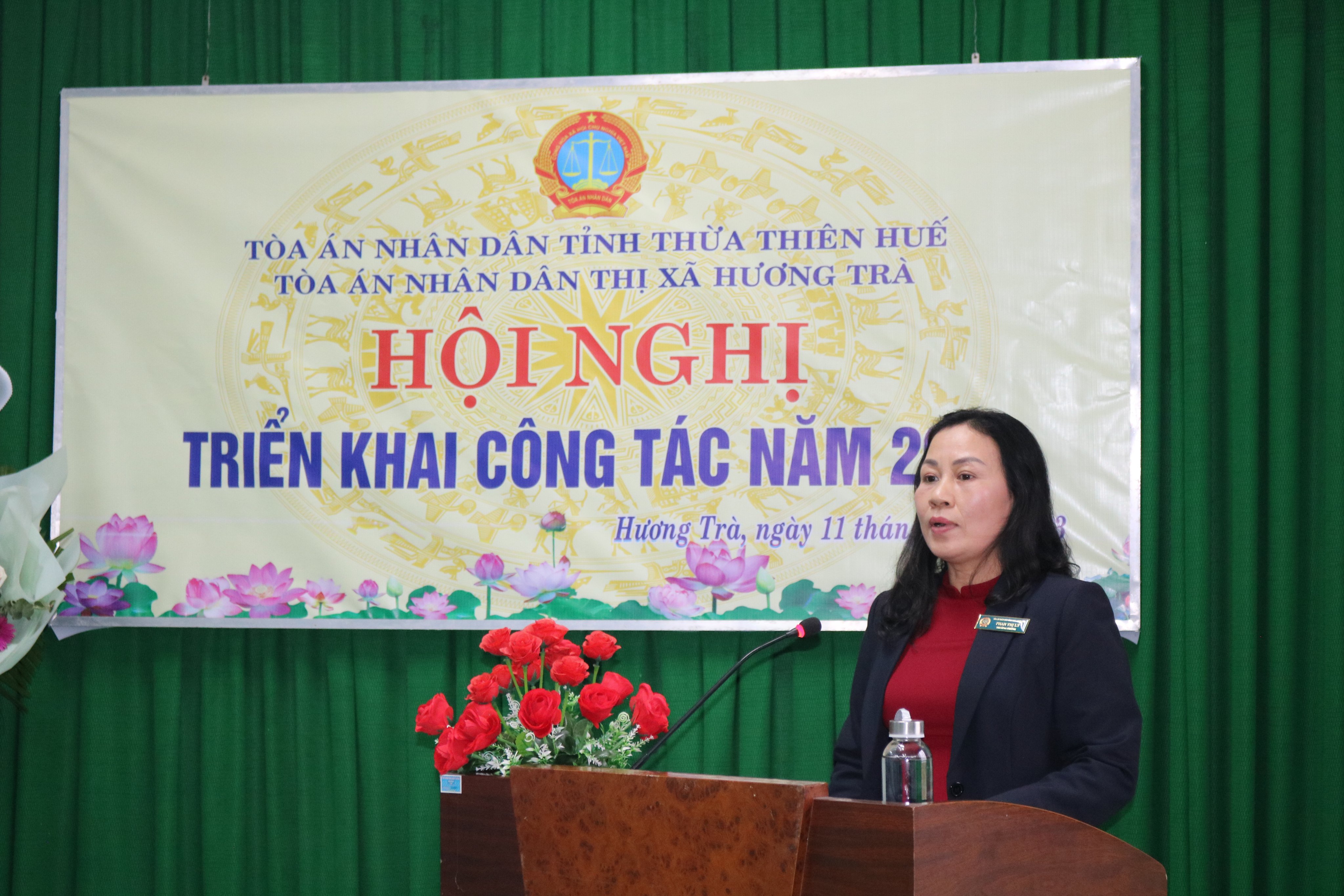 Toà án Nhân dân Hương Trà Giải quyết, xét xử 174 vụ án các loại