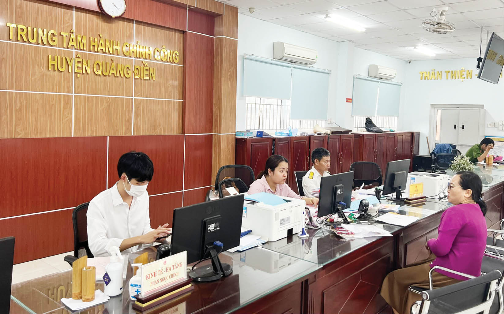 Quảng Điền tạo đột phá ngoạn mục trong cải cách hành chính