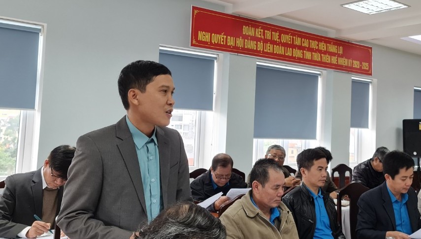 Văn kiện đại hội phải thể hiện được tính cốt lõi của tổ chức công đoàn