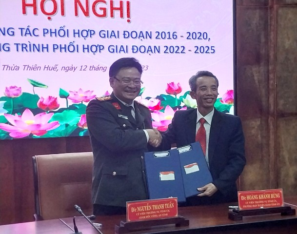 Ký kết phối hợp giải quyết những vấn đề nhân dân quan tâm