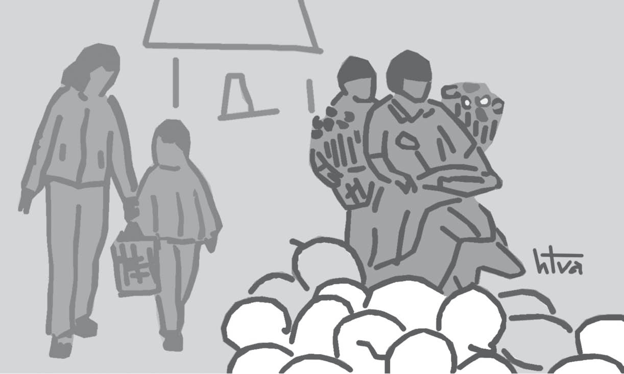 Đi chợ ngày tết