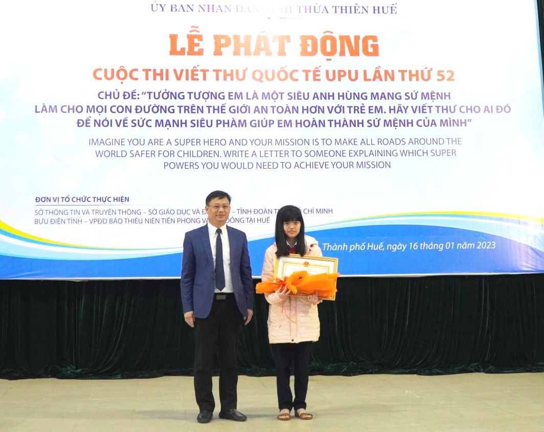 Phát động cuộc thi Viết thư quốc tế UPU lần thứ 52 năm 2023