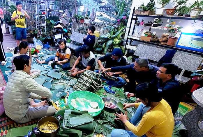 Làng quê đón tết