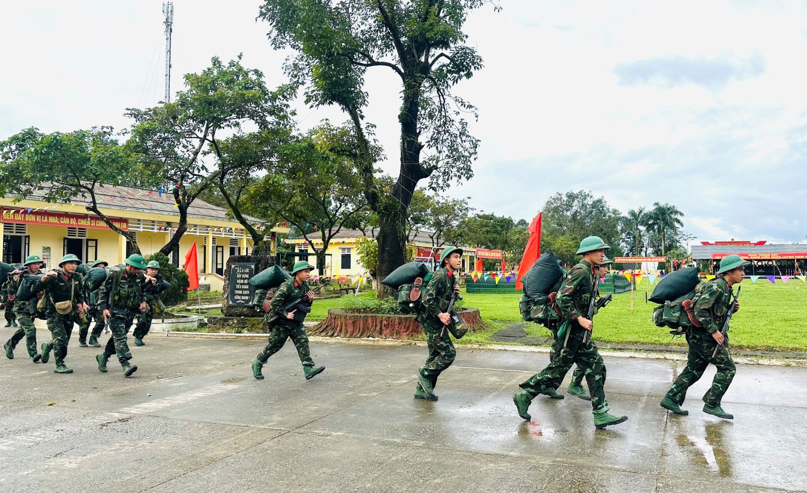 Tết của những người lính xa nhà